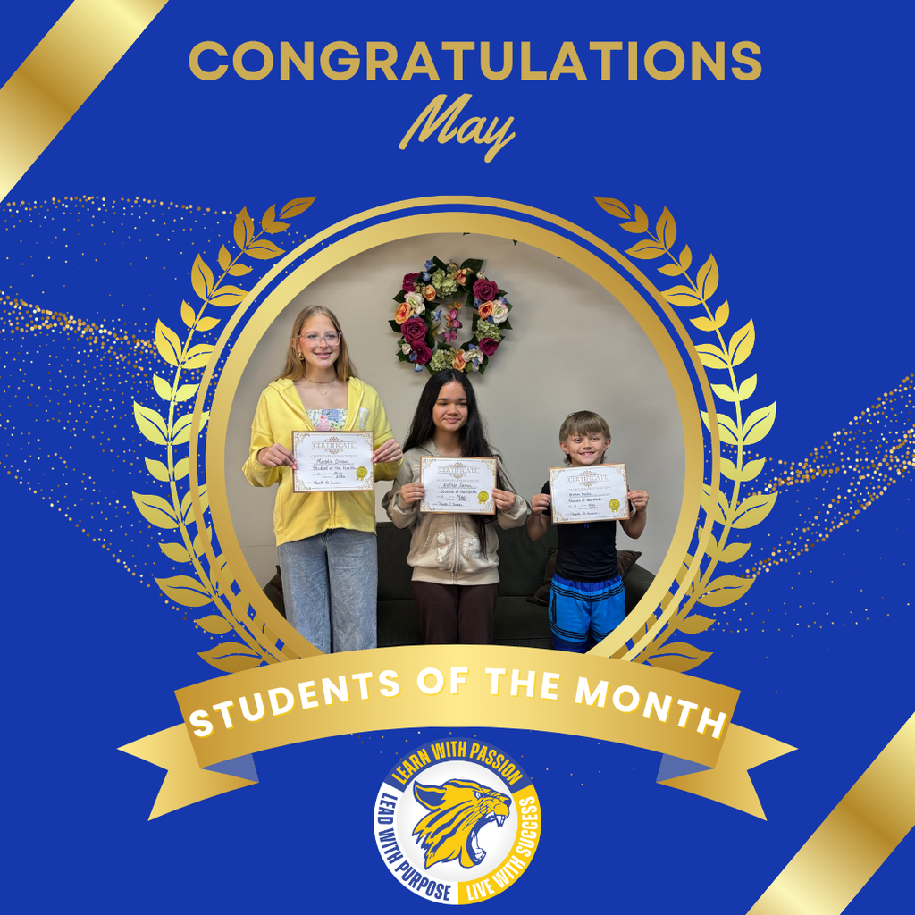 May Students of the Month