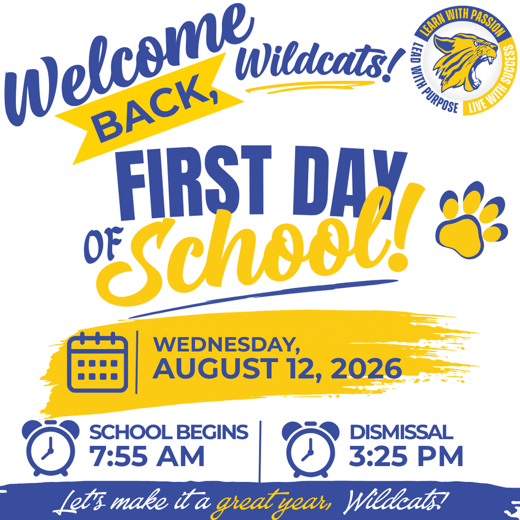 First Day of School Information