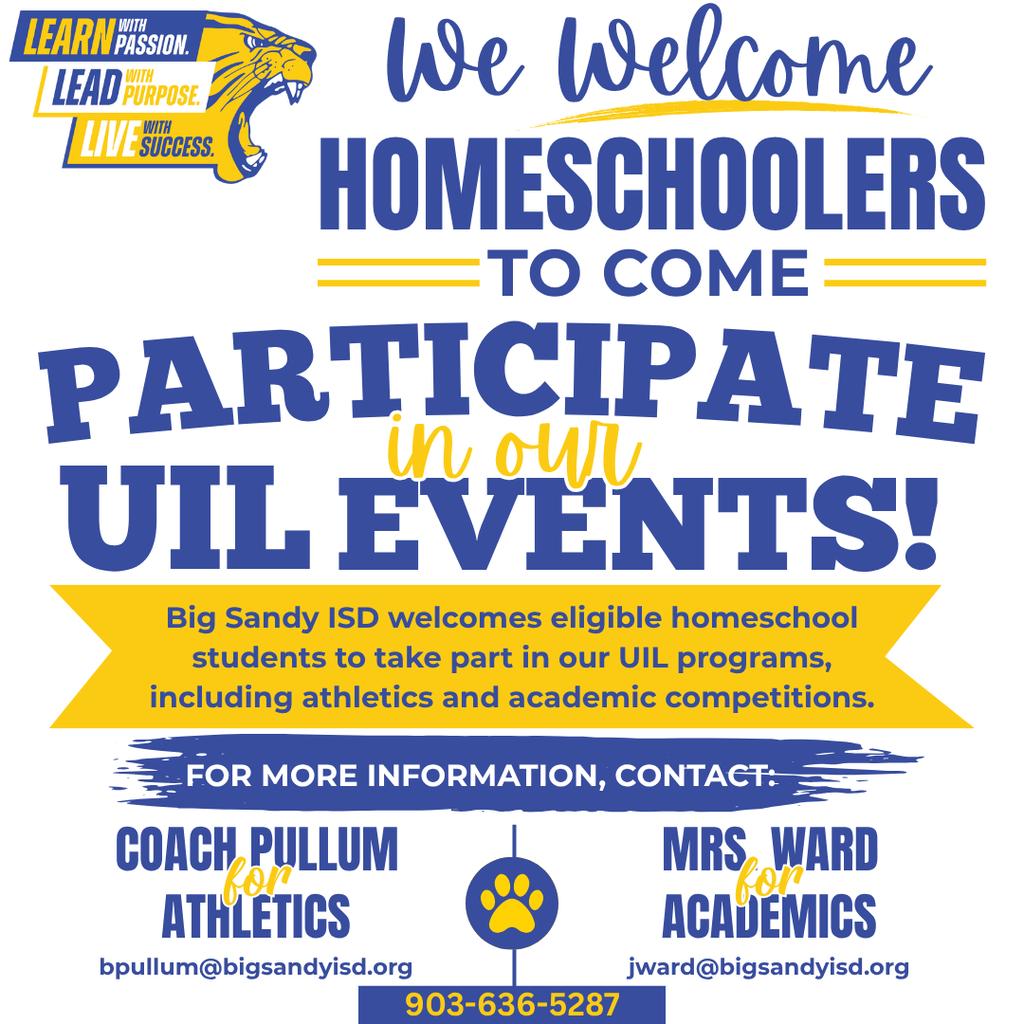 Homeschool participation information