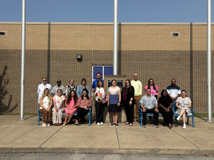 group picture of new teachers
