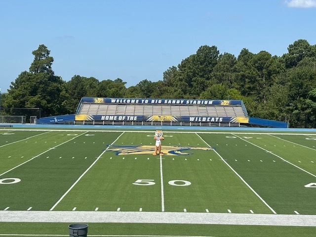 Big on the Football Field