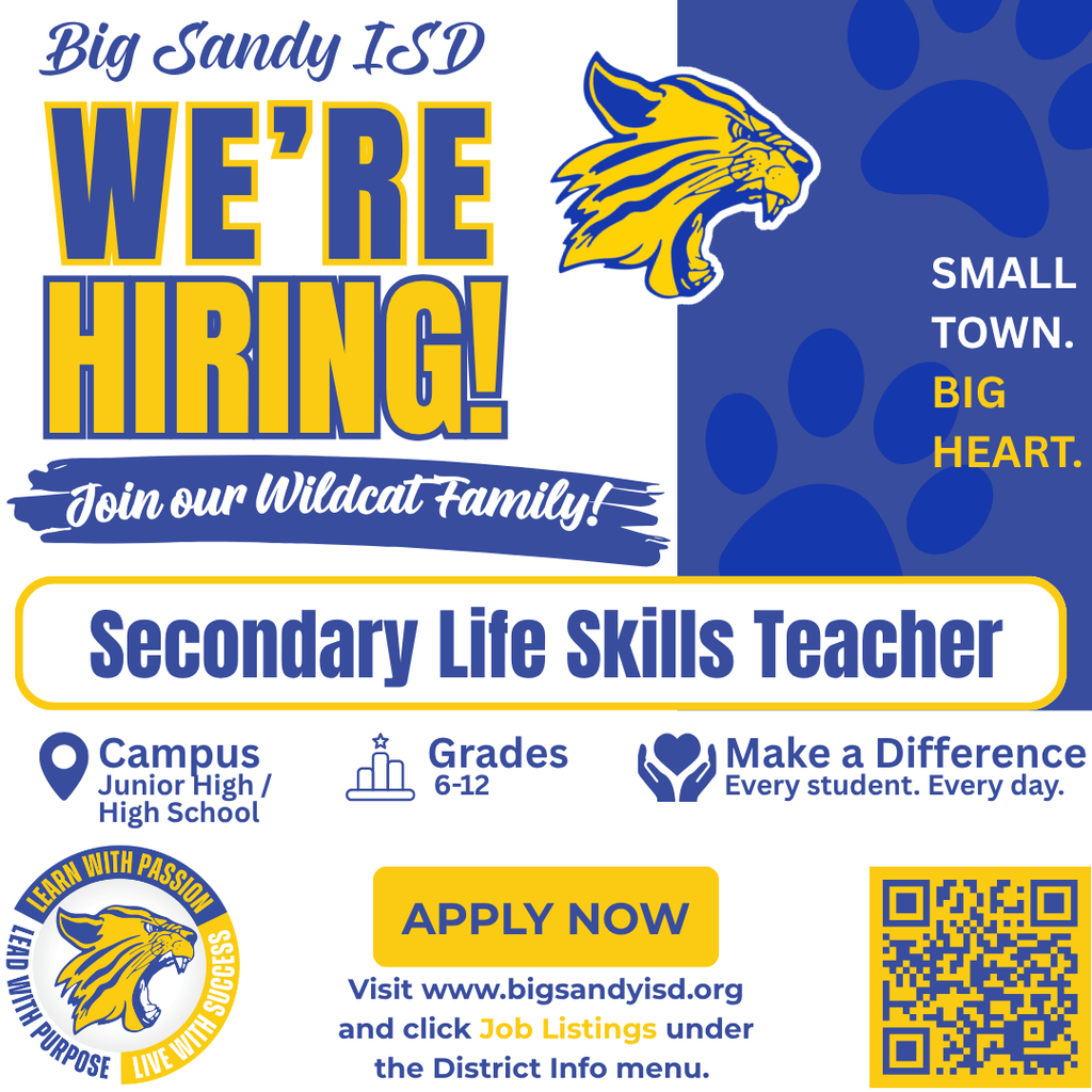 JOB- Life skills teacher