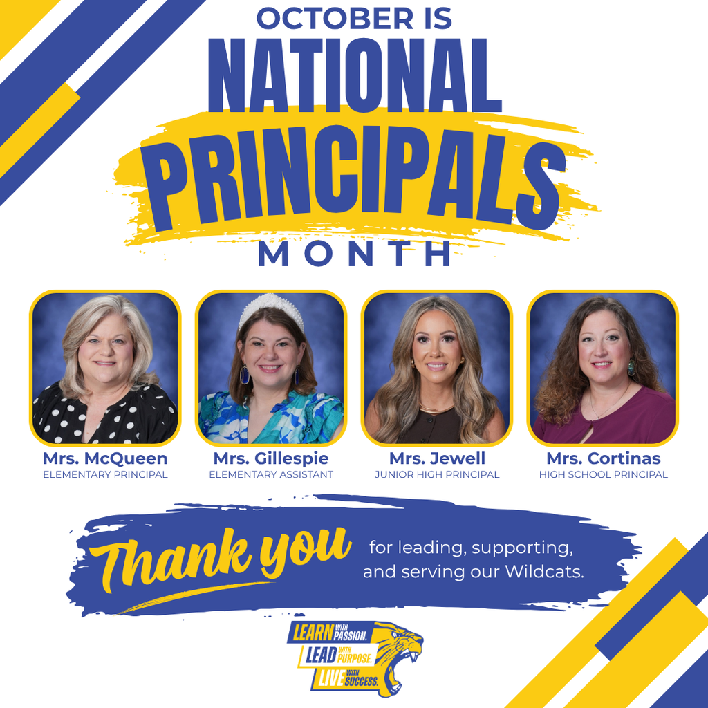PRINCIPAL APPRECIATION GRAPHIC