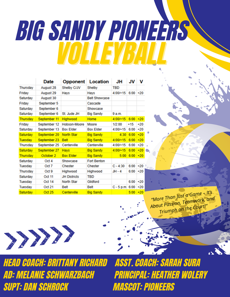schedule