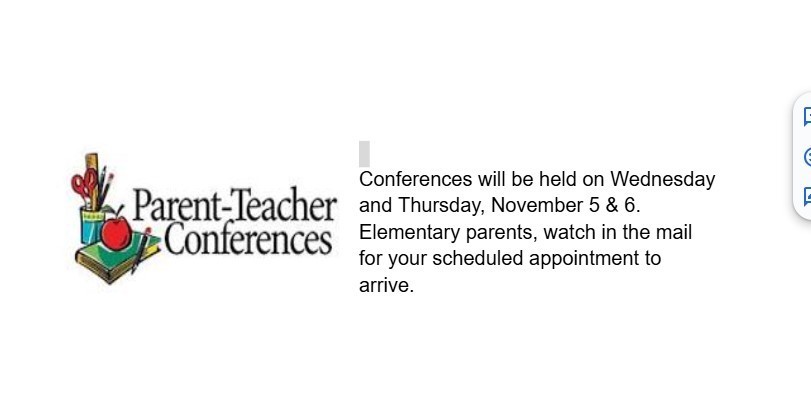 Parent/Teacher Conferences