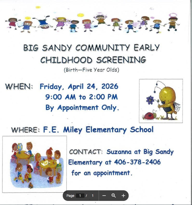 Early Childhood Screening 2026