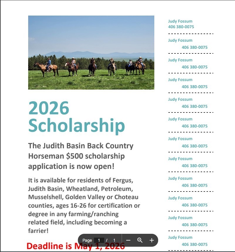 2026 Scholarship
