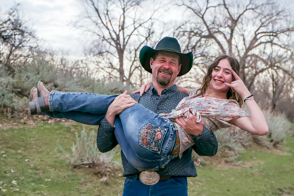 Camielle and Trapper 