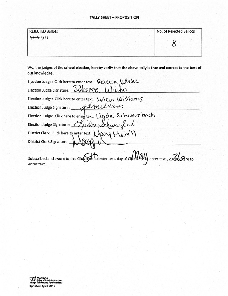 2026 trustee election results 