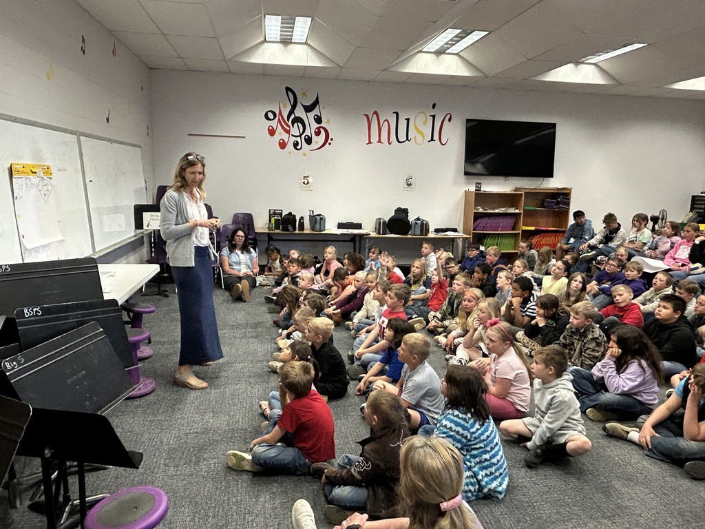 Mrs. Keanne teaching PAX at the Elementary