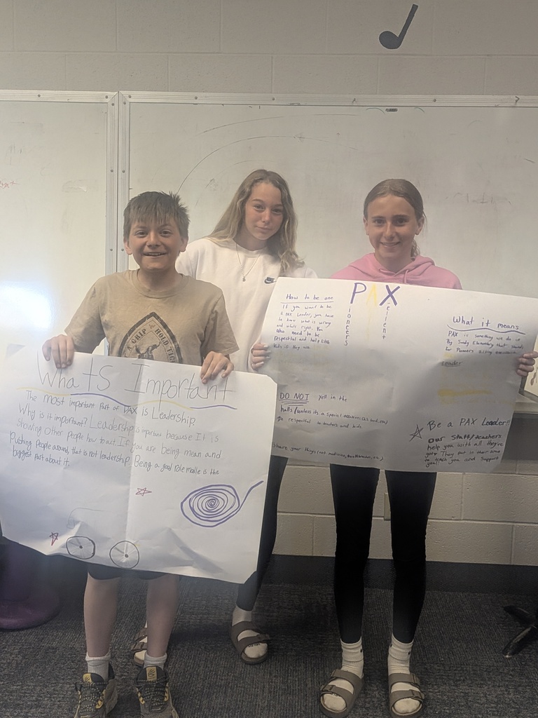 Ryat, Thea and Sienna, 6th grade Presentation of PAX