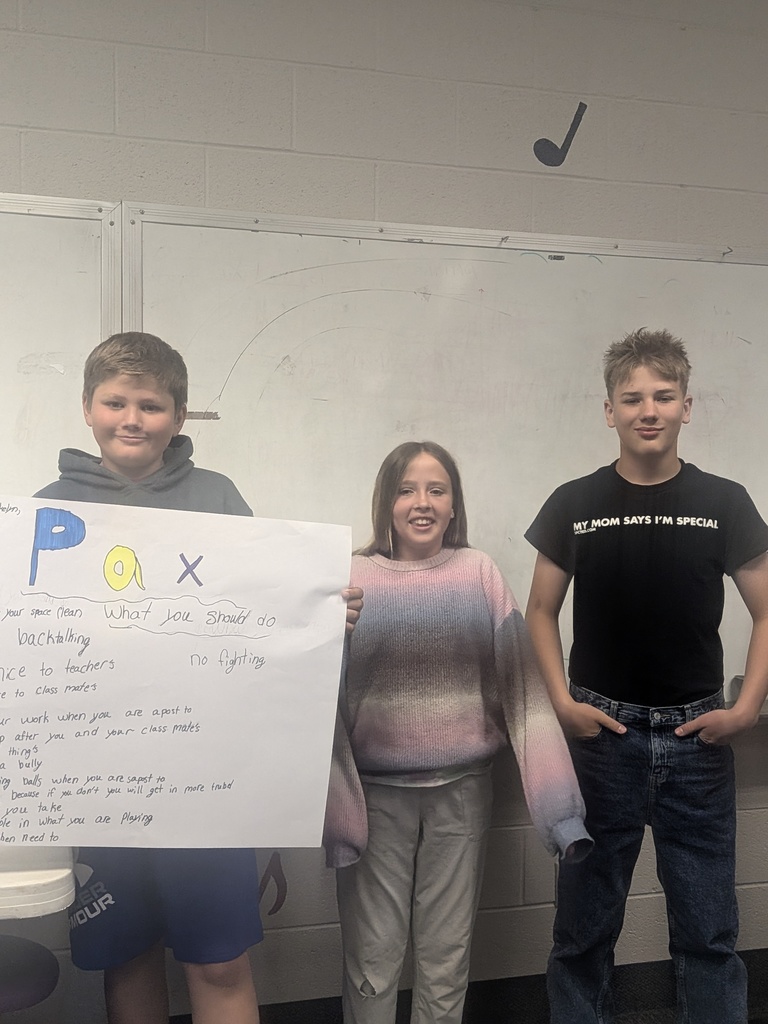 Austin, Brookelyn Kannin, 6th Grade presentation of PAX