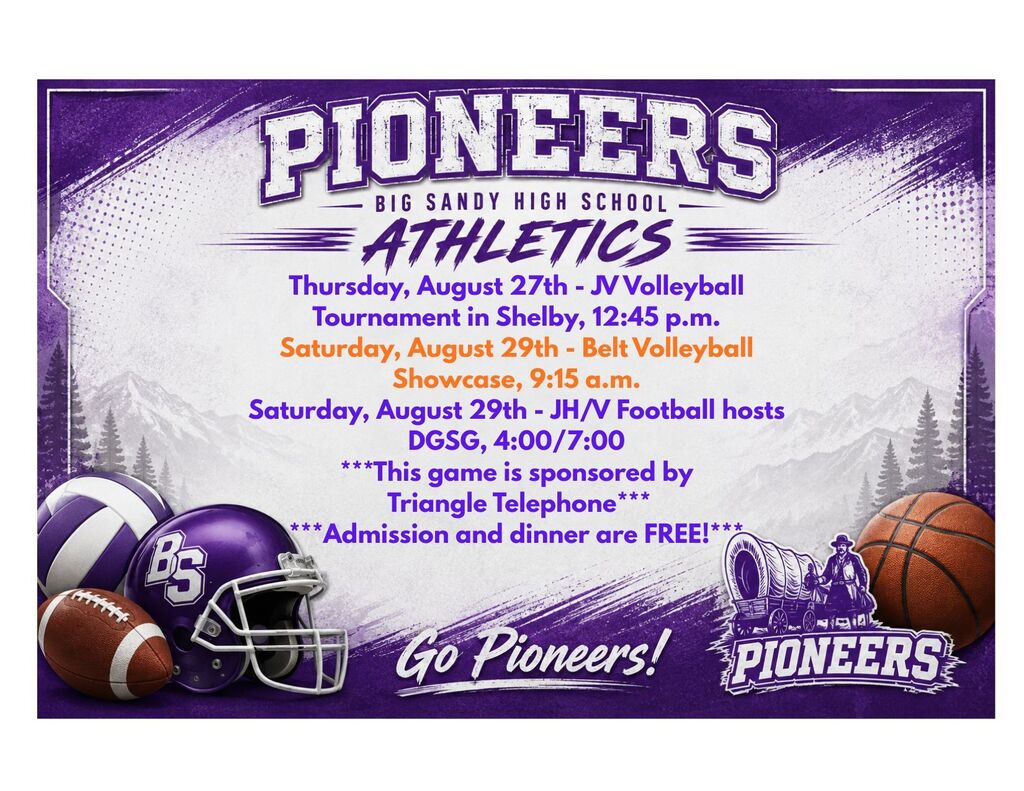 schedule for this week's athletics events