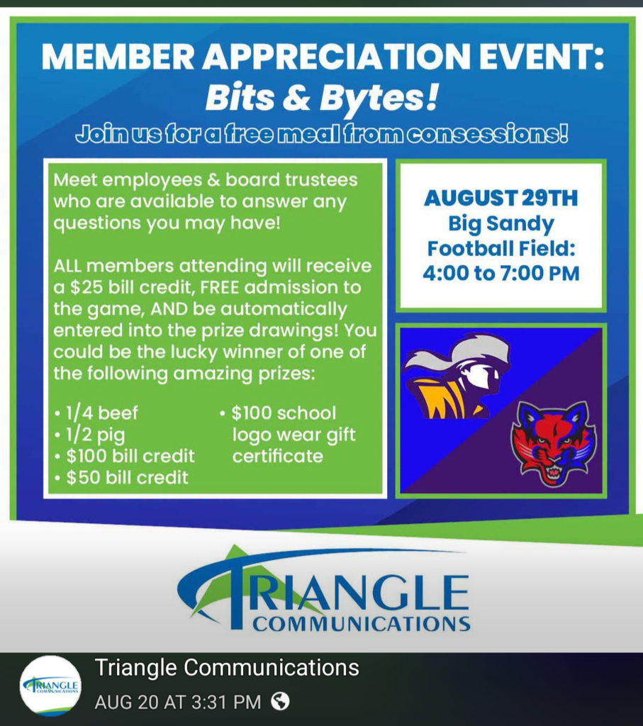 bits and bytes membership Appreciation event 