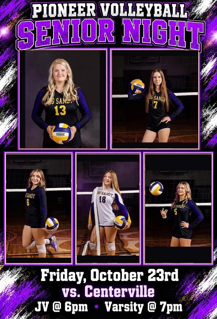 senior night volleyball girls, game against Centerville 