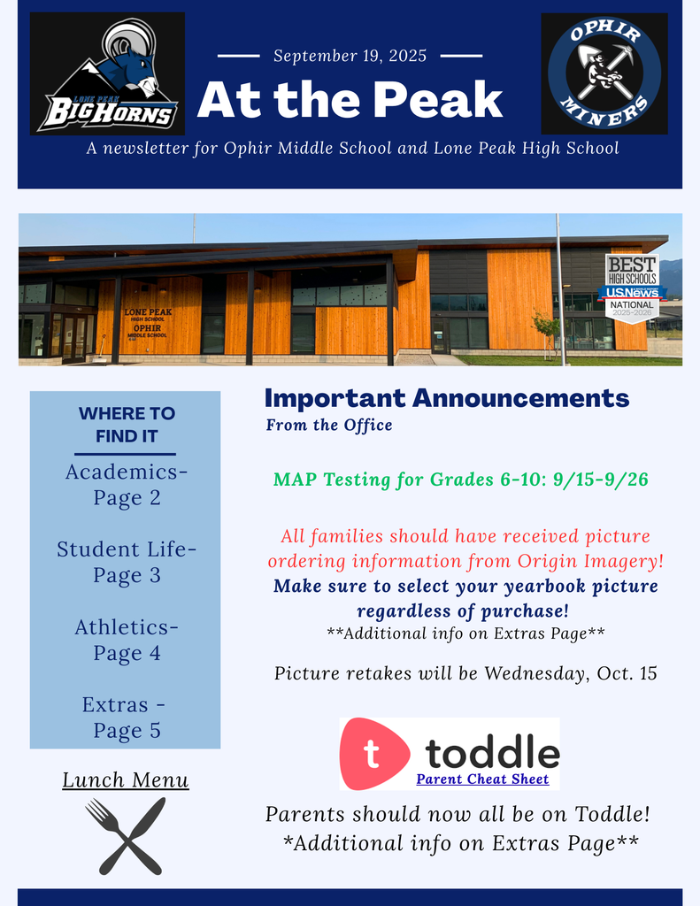 At the Peak - Issue 6 Page 1