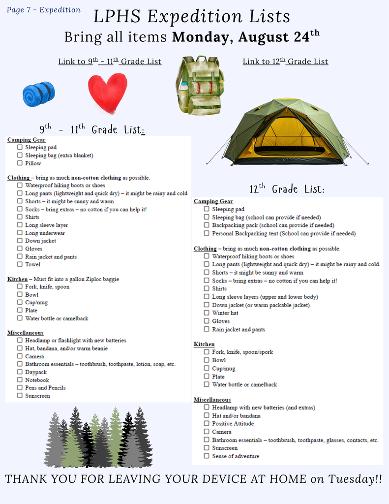 Issue 1 - Page 7 - LPHS Expedition