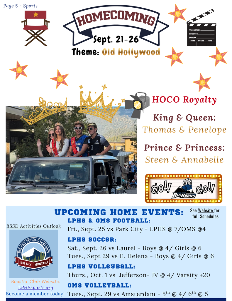 Page 5 - Sports - Home games, HOCO Court