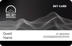 Big Sky Resort Ski Pass