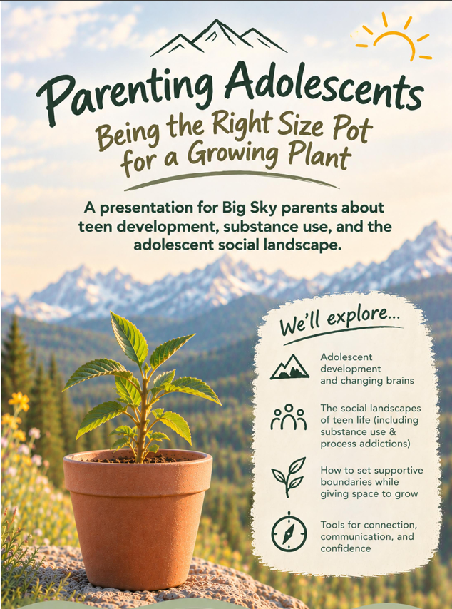 Parenting Adolescents: Being the Right Size Pot for a Growing Plant