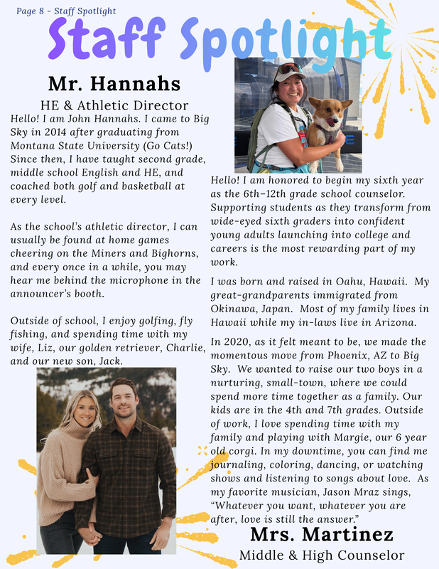 Page 8 - Staff Spotlight