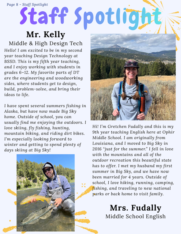 Page 8 - Staff Spotlight