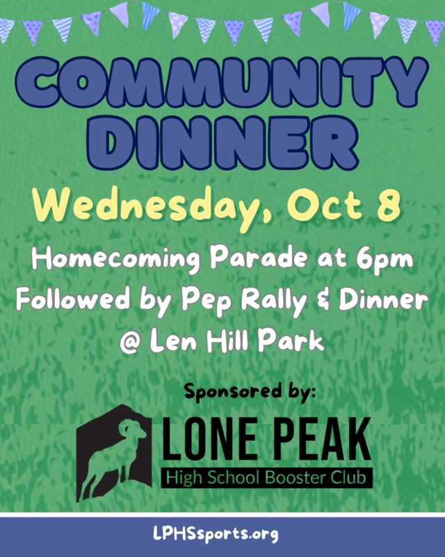 Community Dinner Info
