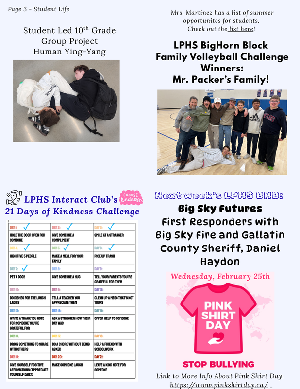 Page 3 - Student Life