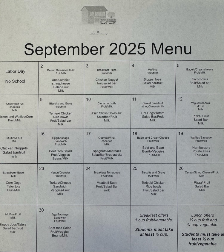 sept menu