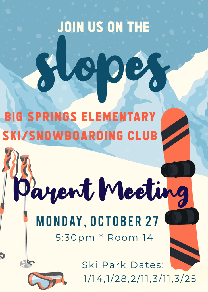 Ski/Snowboarding Club Flyer