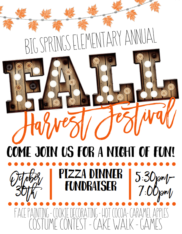 Fall Harvest Festival Flyer