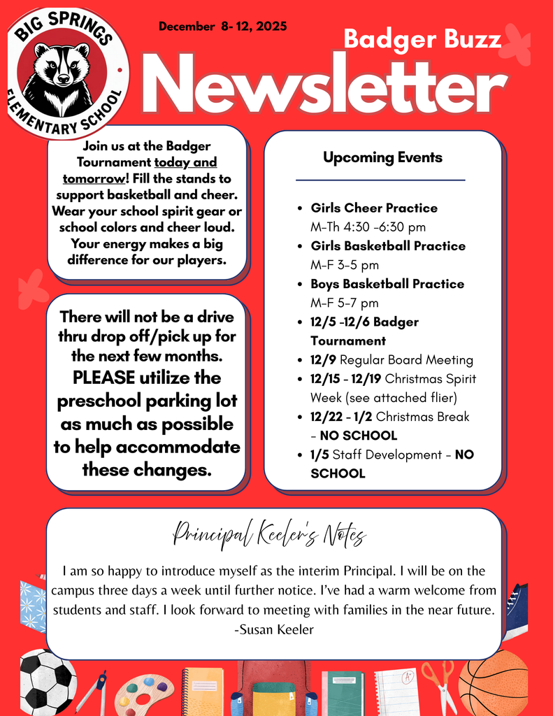 Badger Buzz Newsletter