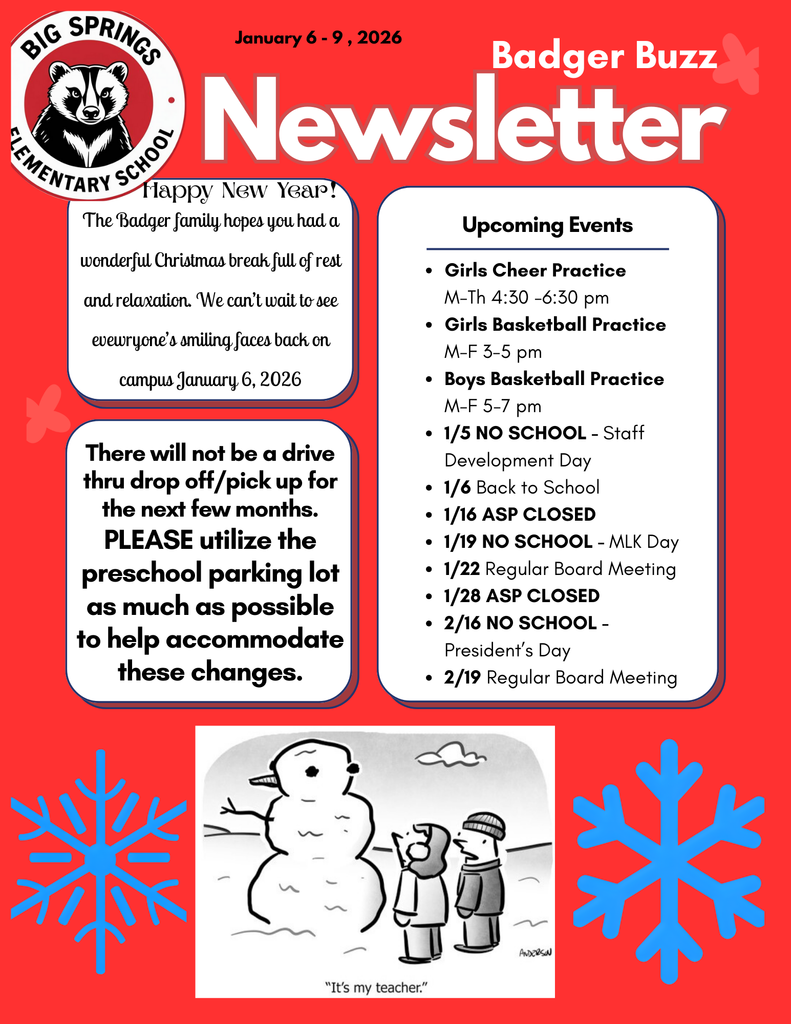 Badger Buzz Newsletter