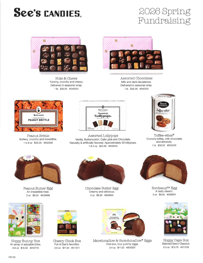 See's Candies Fundraiser