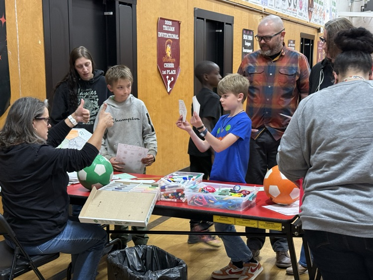 Geometrical spheres.