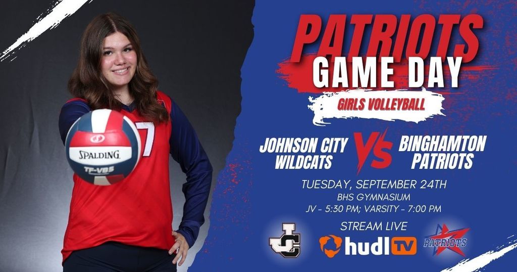 girls volleyball game day graphic