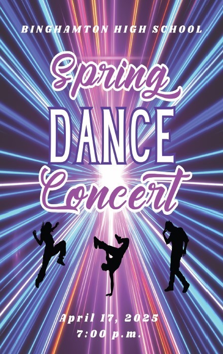 bhs spring dance concert graphic