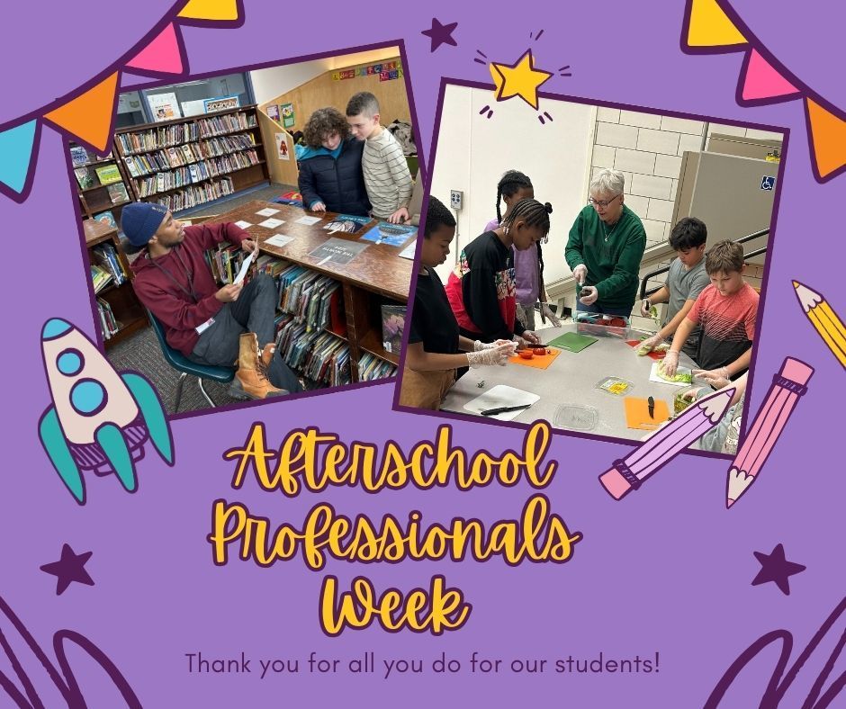 afterschool professionals week graphic