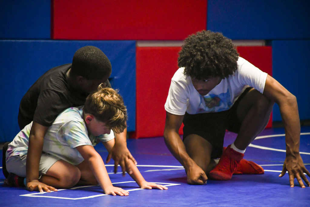 Wrestling summer camp at Binghamton High School