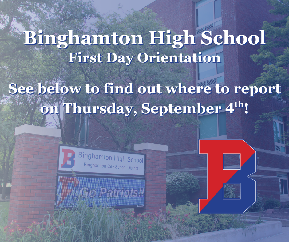 bhs orientation graphic