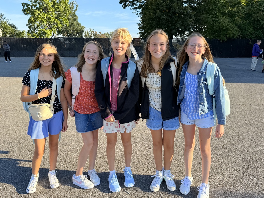 photo of west middle school sixth graders
