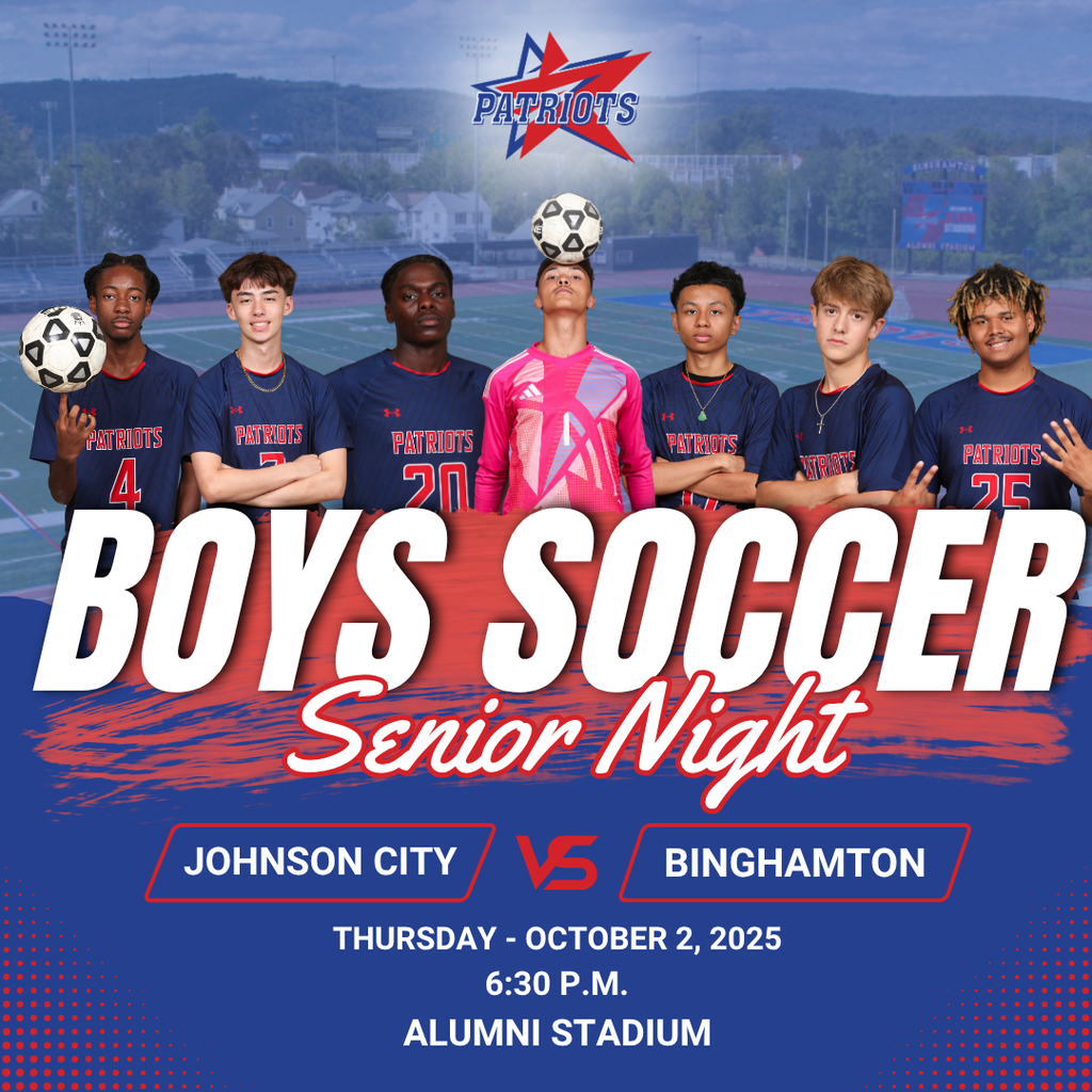 boys soccer senior night graphic