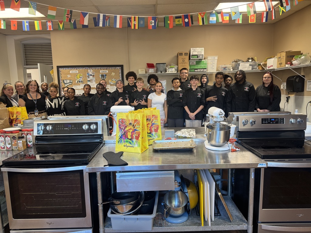 bhs visions fcu interns and culinary 3 class pose for photo