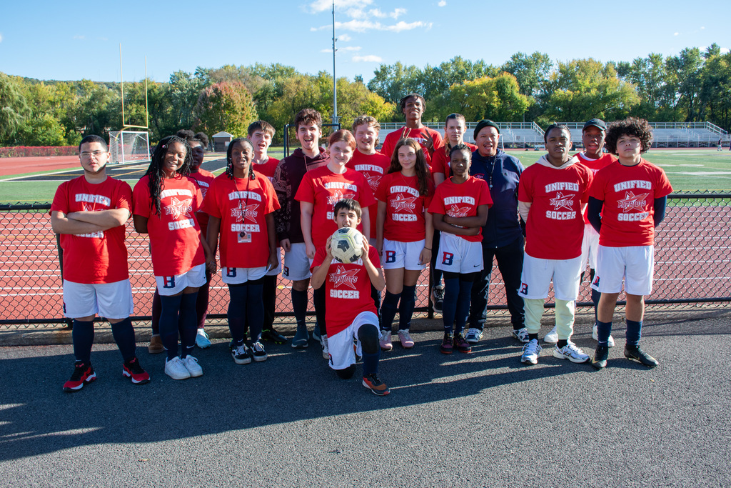 patriots unified soccer team photo