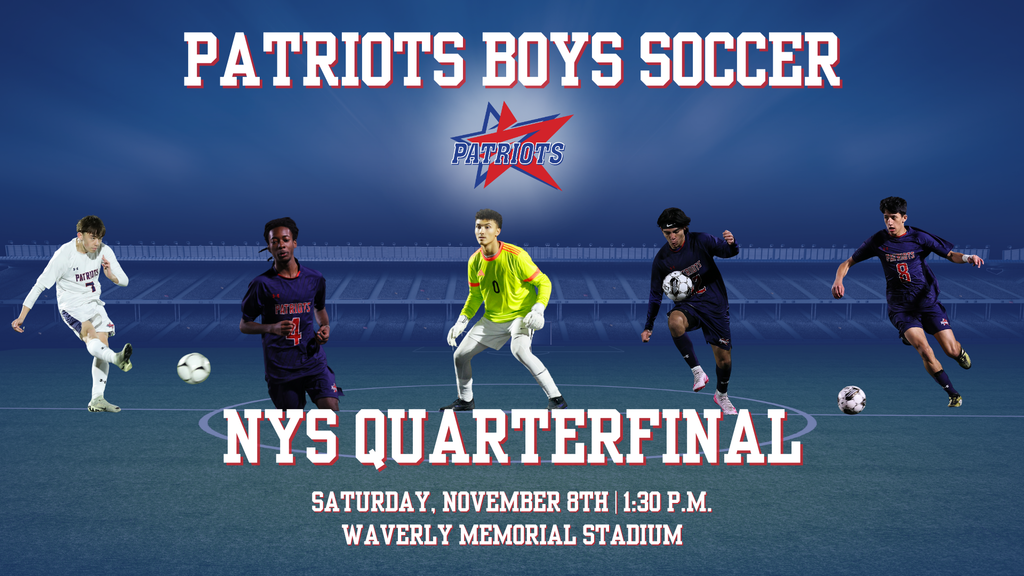 boys soccer state quarterfinal graphic