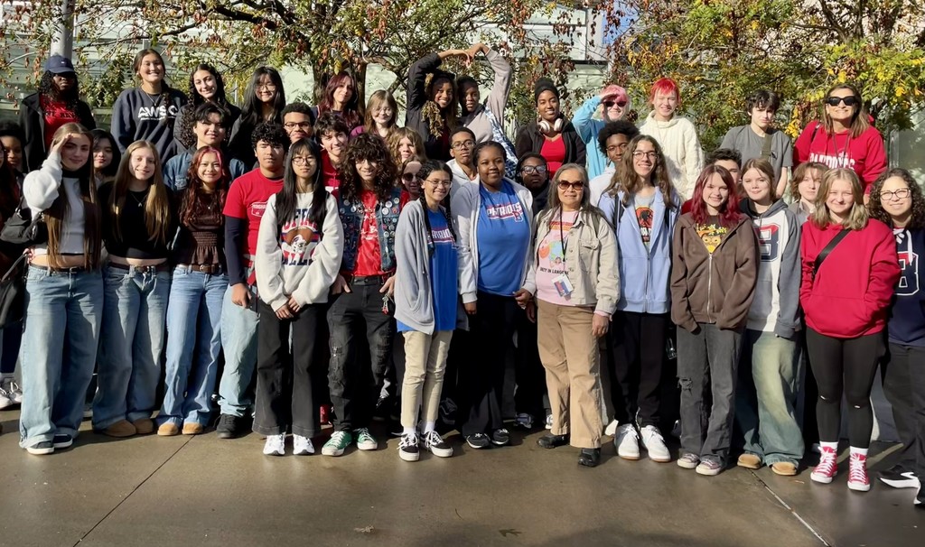bhs students pose for photo on cornell university's campus