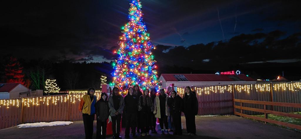 davidge choir students at animal adventure
