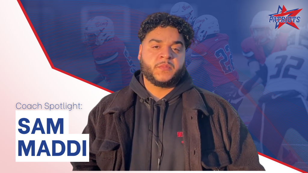 sam maddi coach spotlight graphic