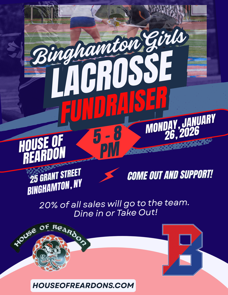 girls lacrosse house of reardon fundraiser flyer
