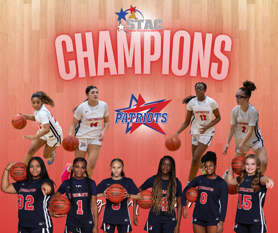 Girls STAC JV Basketball Champions graphic